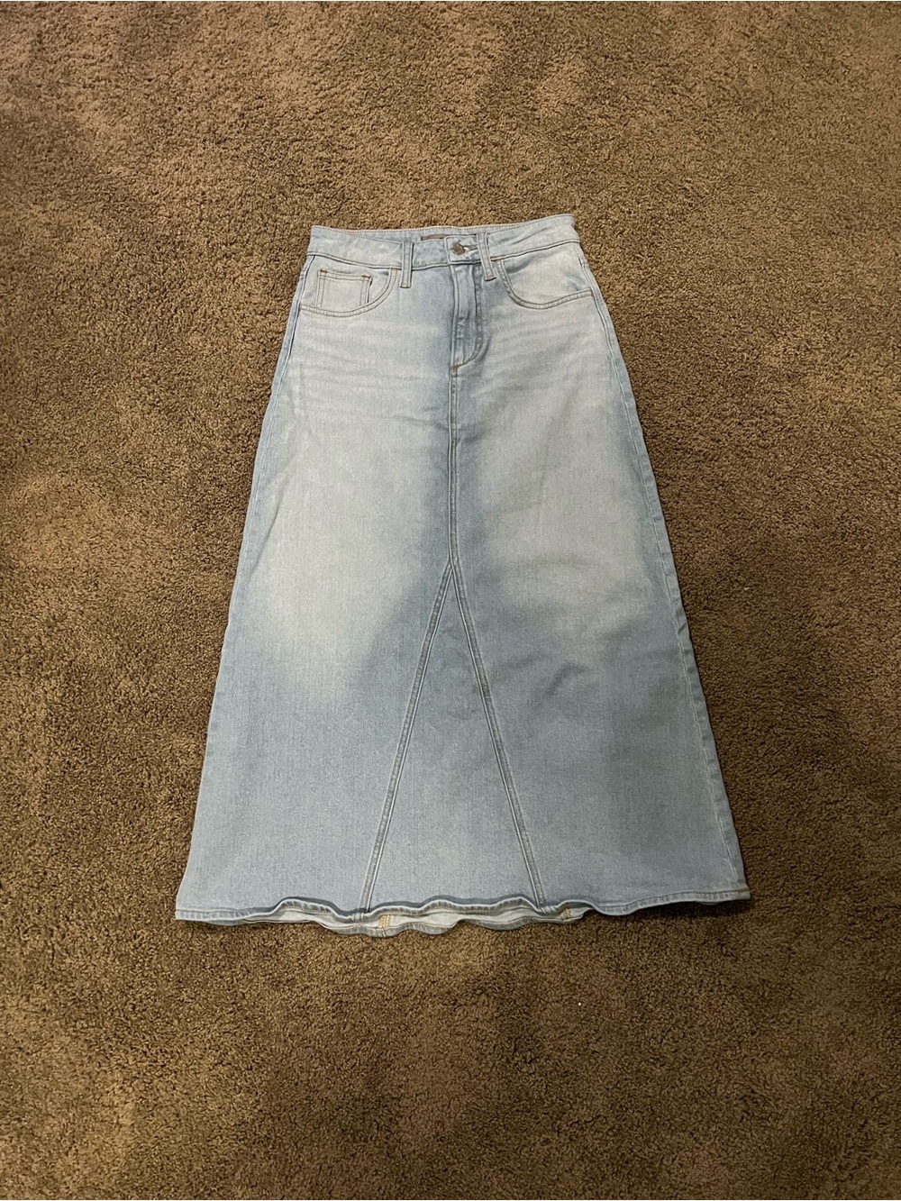 NWOT Joe's Jeans Light Blue Denim maxi skirt